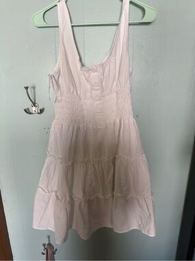 Lulus-White Tiered Sundress - Classic Women's Dress